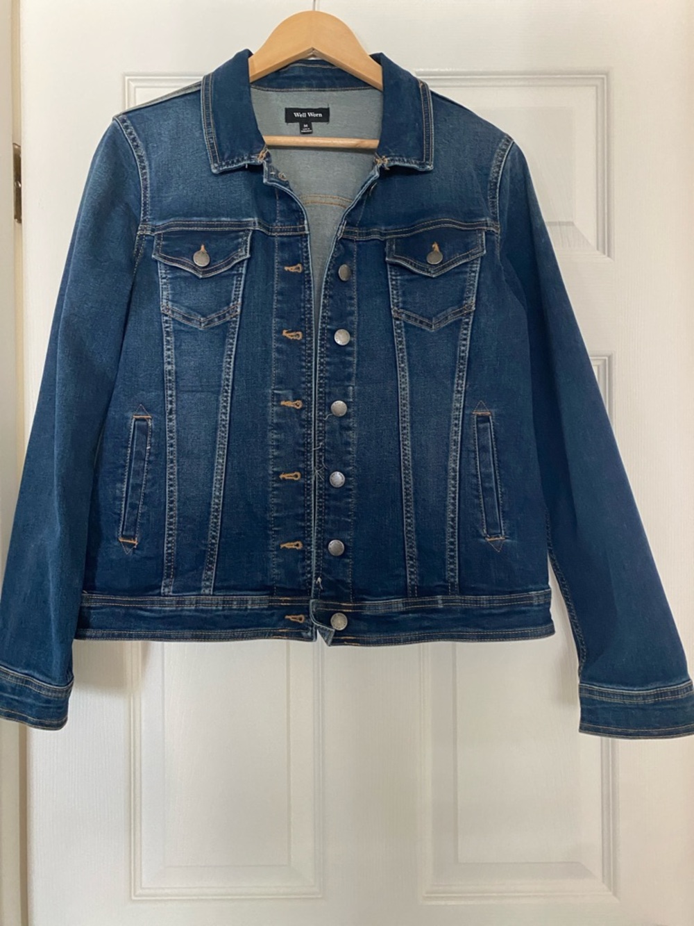 Well Worn Dark Indigo Denim Jacket